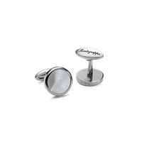 Bouton de manchette  Montegrappa Homme Classico Gemelli in Acier Madreperla IDCCCLSW